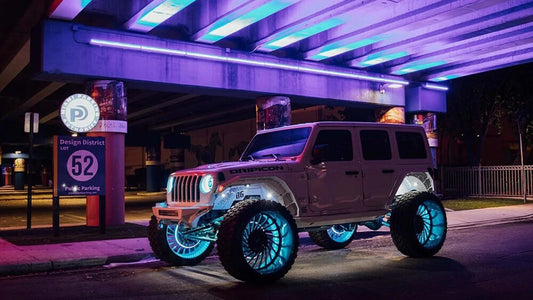 How To Install LED Wheel Ring Lighting Kit On A Truck