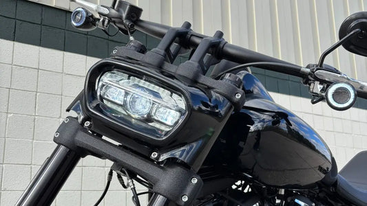 Replacing OEM Headlight with LED Headlight for Harley Davidson Fat Bob