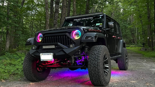 9 inch led headlights for jeep wrangler jl gladiator jt