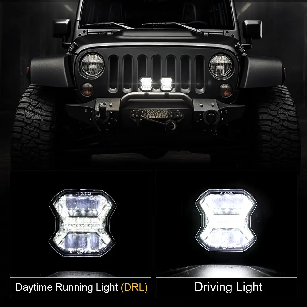 LOYO Windtunnel Driving lights with DRL