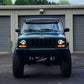 Newest Designed LED Headlights for Jeep Wrangler YJ Cherokee XJ