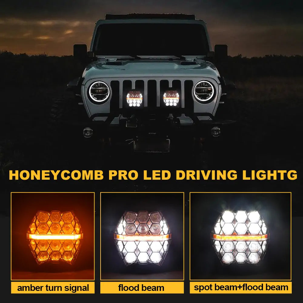 7 INCH Super Bright Work Lights Lights Bar