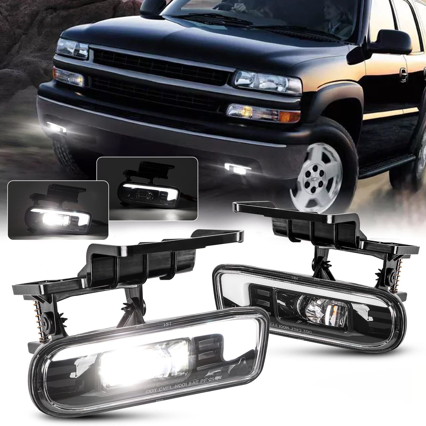 LED Fog Lights for Chevy Silverado