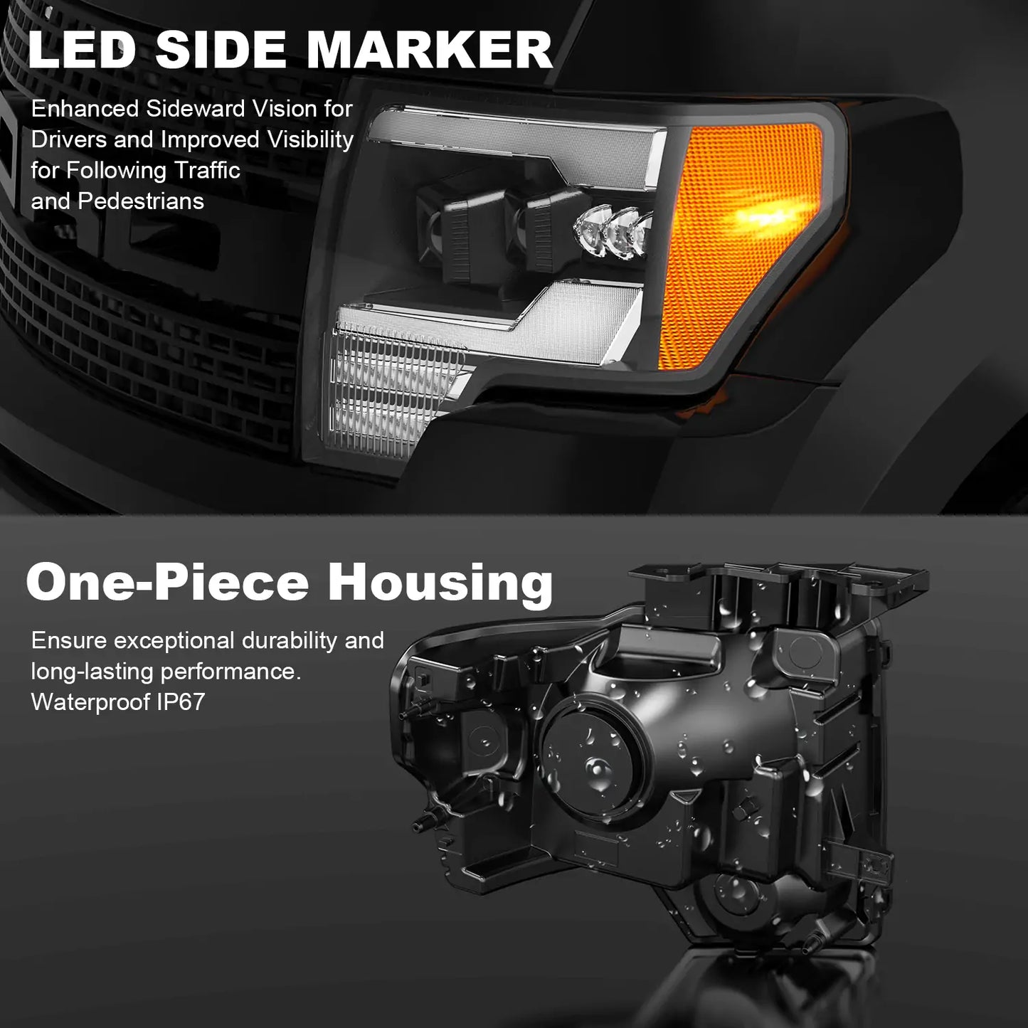 Headlight Assemblies for 2014 Ford F-150