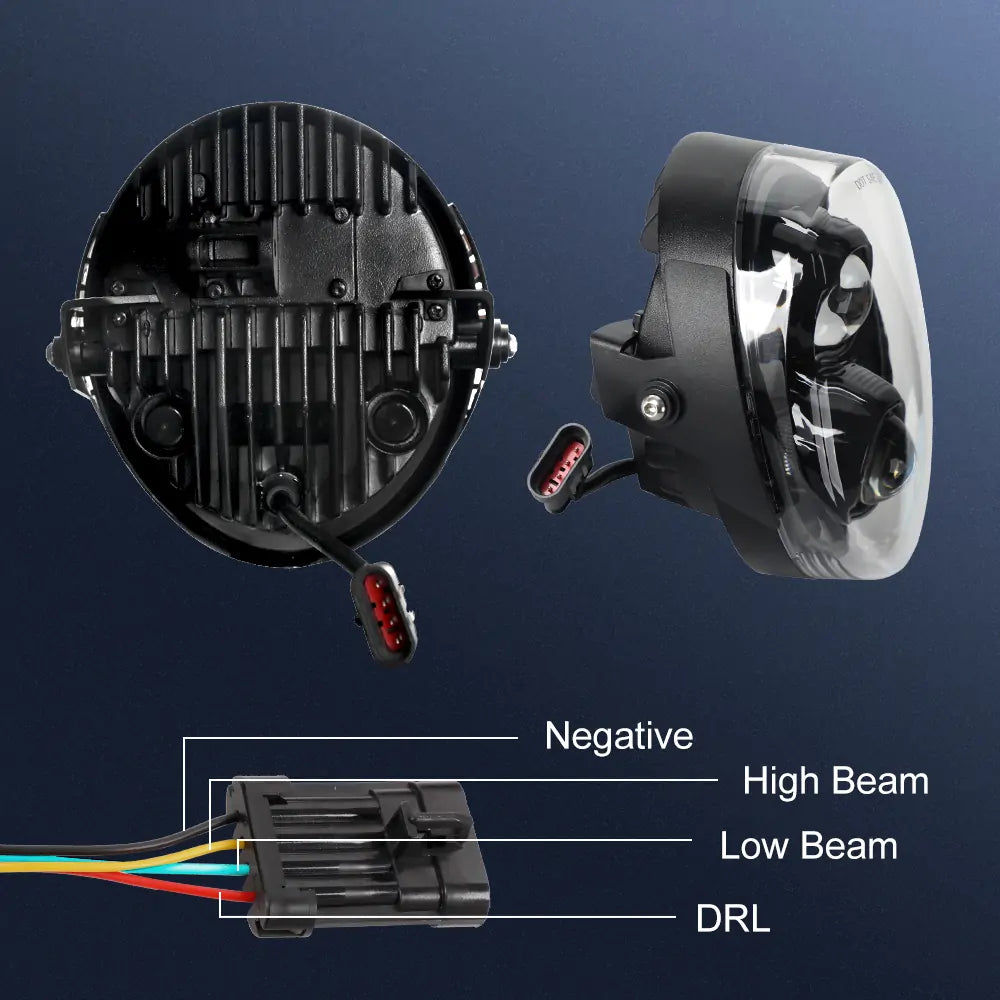LED Headlight for Harley Davidson V rod