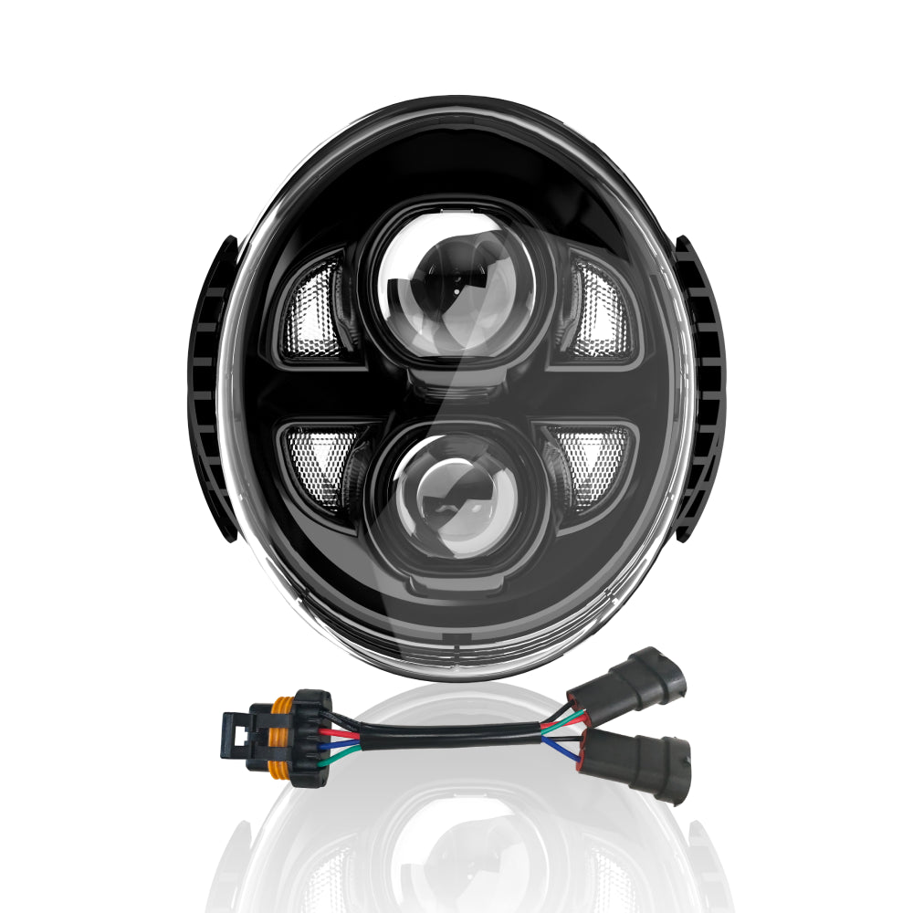 harley davidson v rod led headlight