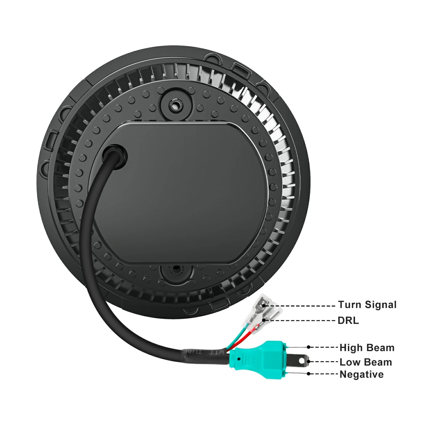 jeep 7 inch led headlights