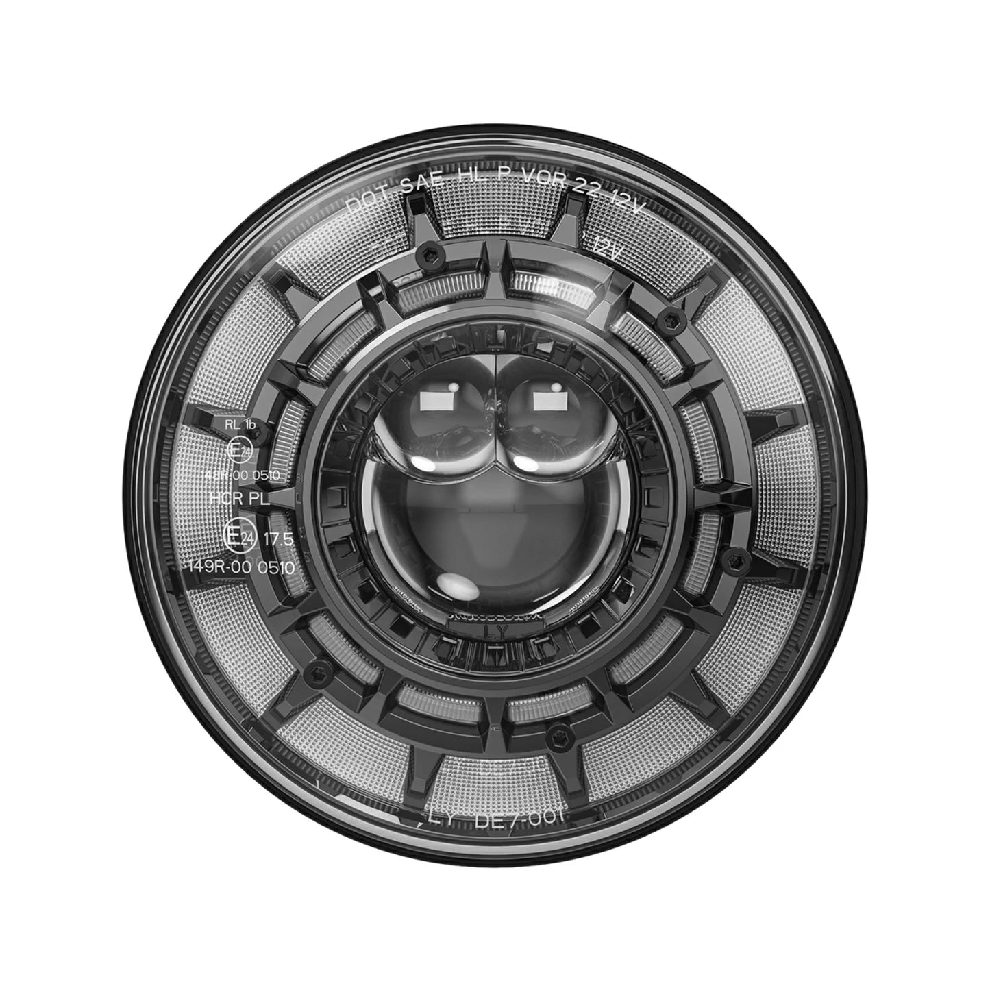 best 7 inch led headlight for Jeep Wrangler JK, DOT Emark aproved