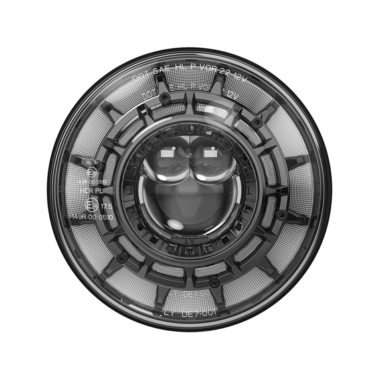 best 7 inch led headlight for Jeep Wrangler JK, DOT Emark aproved