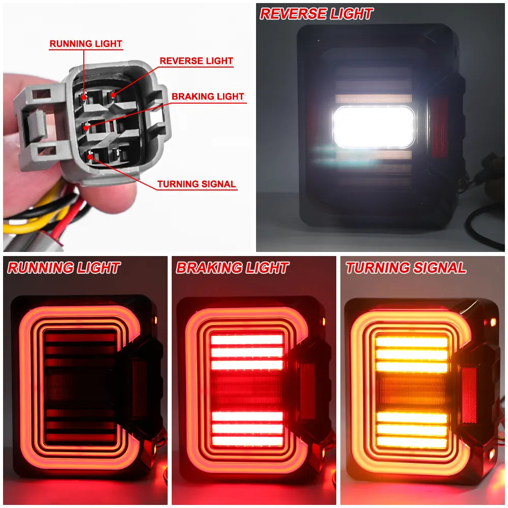 mahindra thar led tail lights