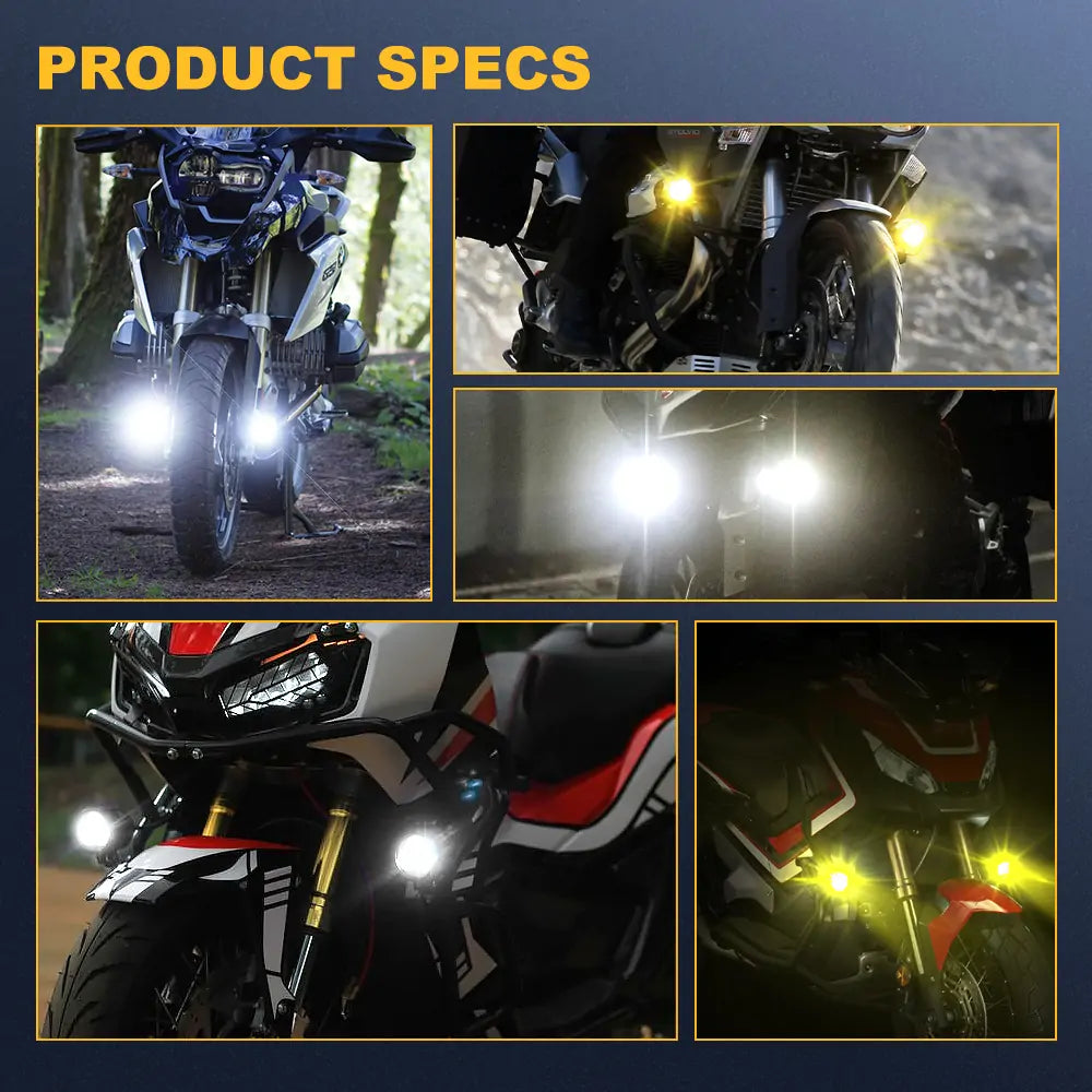 Motorycle LED Auxiliary Lights