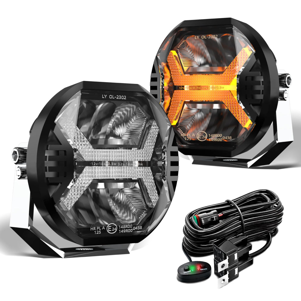 4 inch LED Pods Offroad Driving Lights 50W