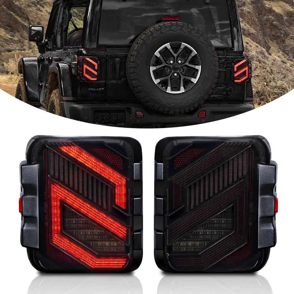 Jeep Wrangler JL LED Tail Lights New upgrade