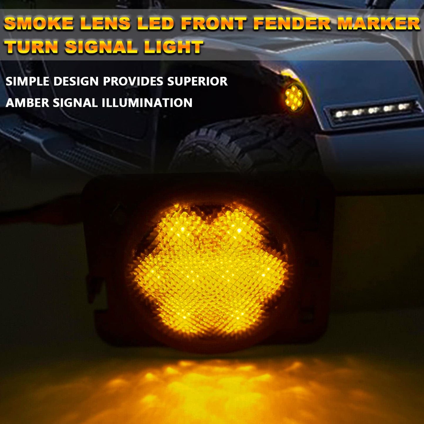 Jeep Wrangler jk LED Turn Signal Upgrade