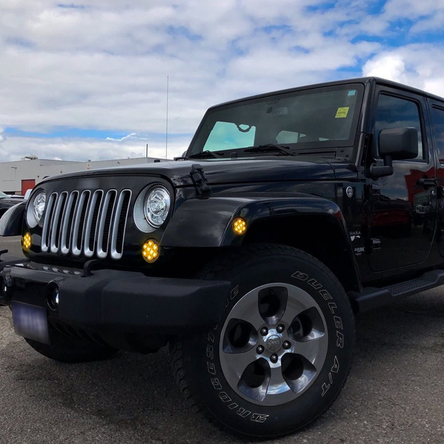 Jeep wrangler JK JKU led lights upgrade
