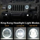 Jeep wrangle jk led headlights