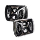 75W 5X7 High Low Beam with DRL LED Square Headlight | Pair freeshipping - loyolight