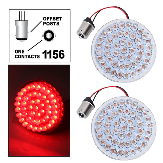 1156 Rear LED Turn Signals for Harley Motorcycle