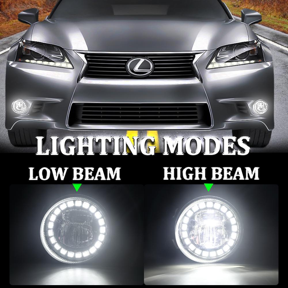 Clock Design LED Foglight For Toyota, LEXUS & SCION | Pair freeshipping - loyolight
