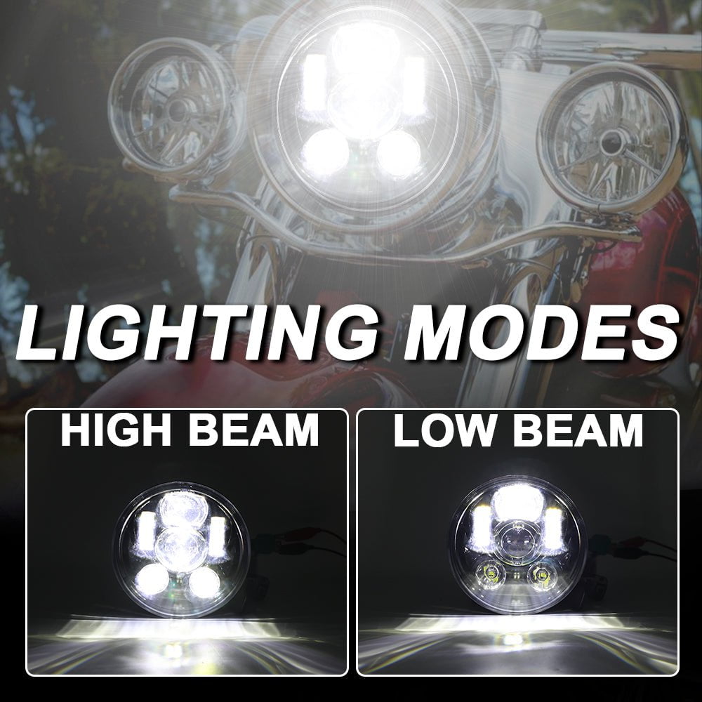 5.75 Inch LED Headlights for Harley Motorcycle