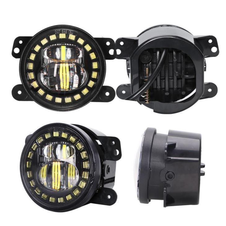 4 Inch Led Osram Fog Light For JK | Pair - loyolight