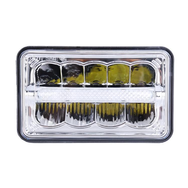 4x6'' 5 Inch Rectangular Square Headlight 45W Sealed Beam for Truck | SET - loyolight