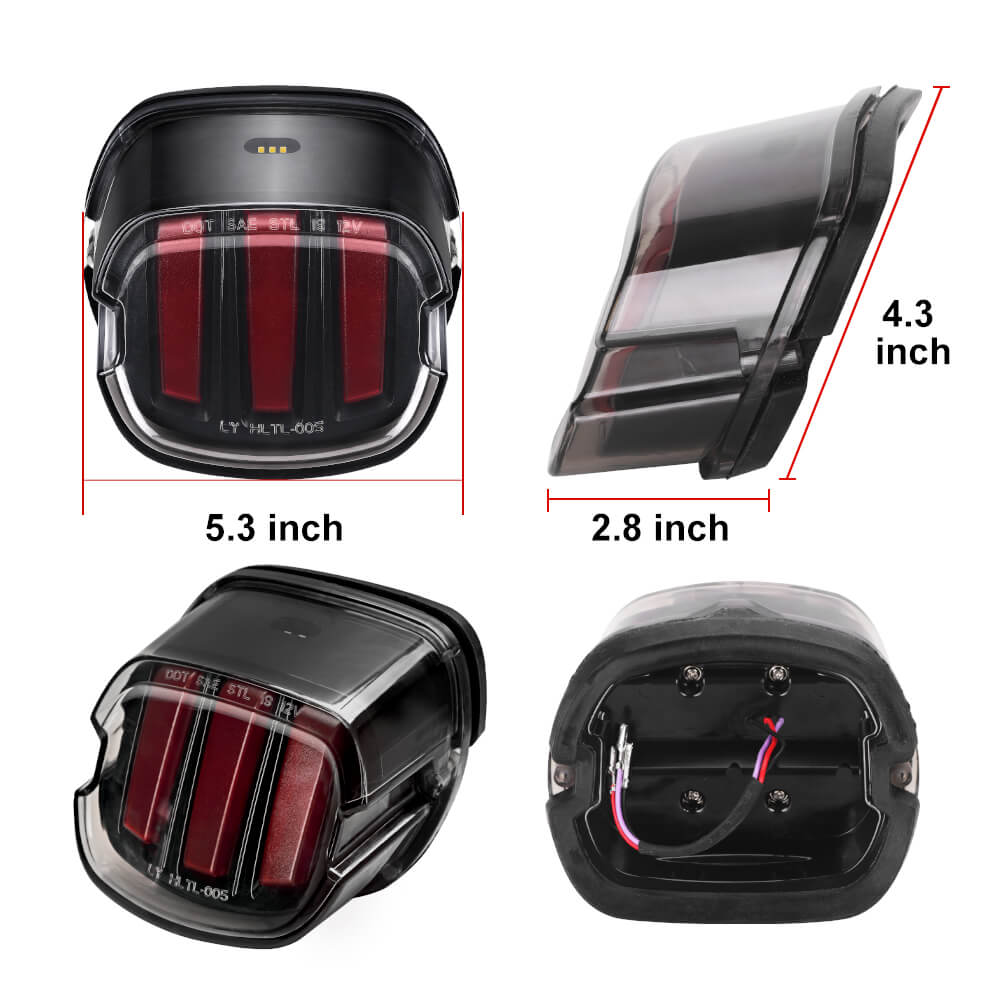 LOYO 5.75" Eagle Claw Tail Lamp For HarleyHarley Davidson tail lights | LED Lights & Parts for Harley | LOYO LED(4)
