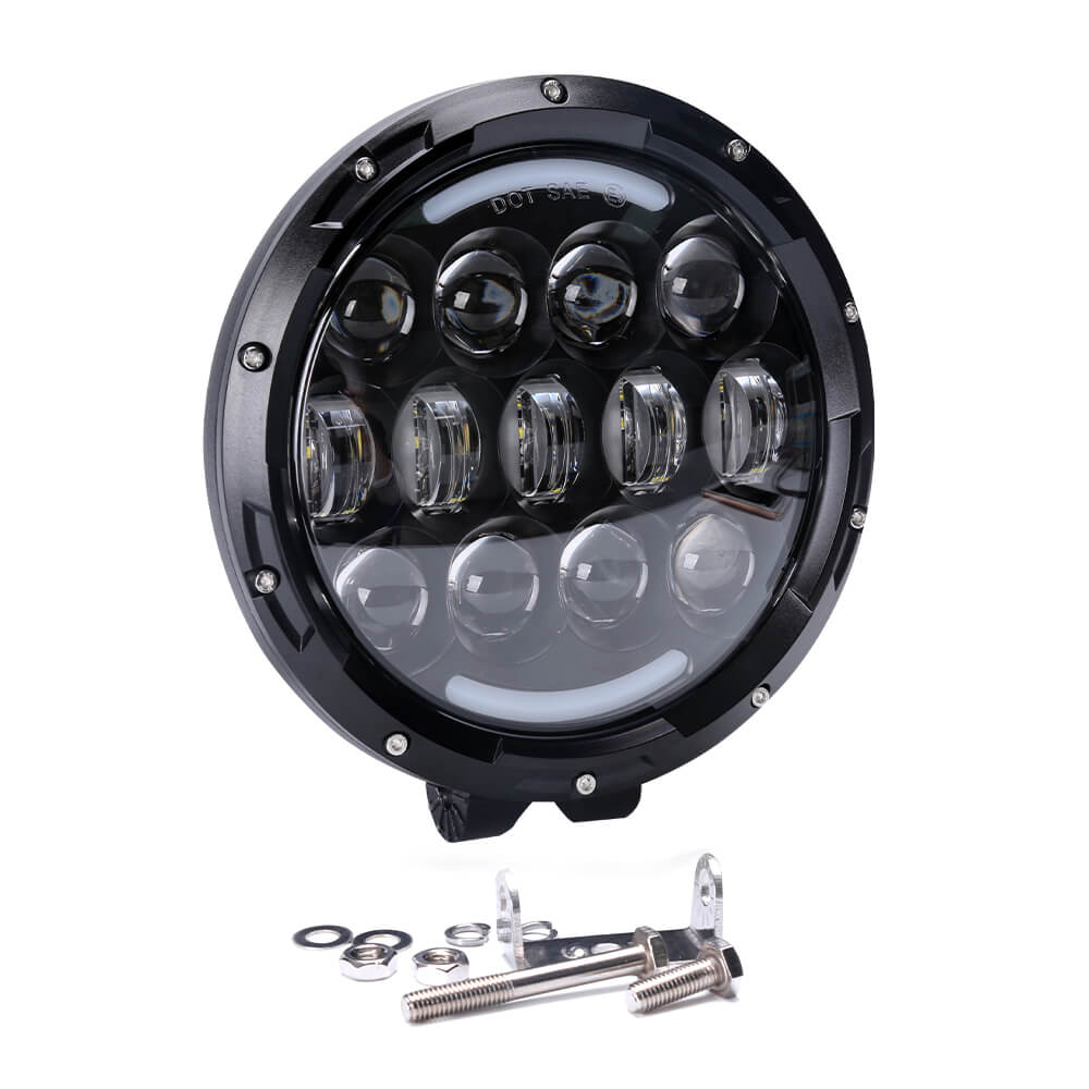 7” Round LED Pod Light Bar work light driving lights | LOYO Light