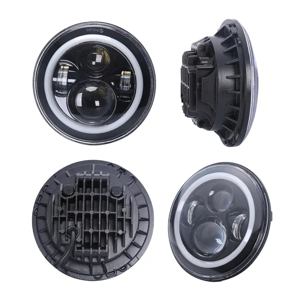 7 inch halo headlights