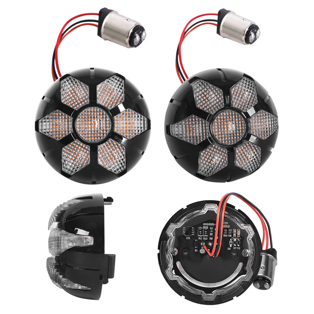 Comet 1156 / 1157 Socket Front and Rear Turn Signal for Harley Motorcycle