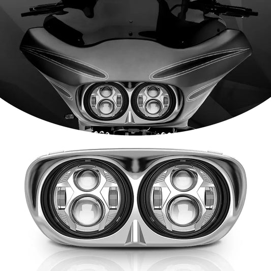 Best LED Headlights for Harley Road Glide 2004-2013