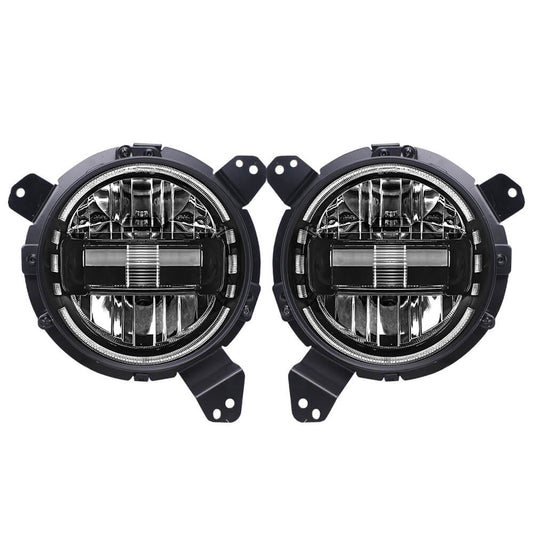 9 inch King Kong Headlight for 2018 Wrangler JL + | Pair freeshipping - loyolight