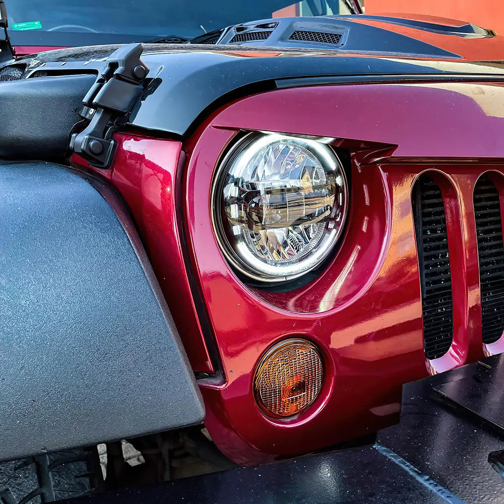 Jeep wrangler JK King Kong led headlights 