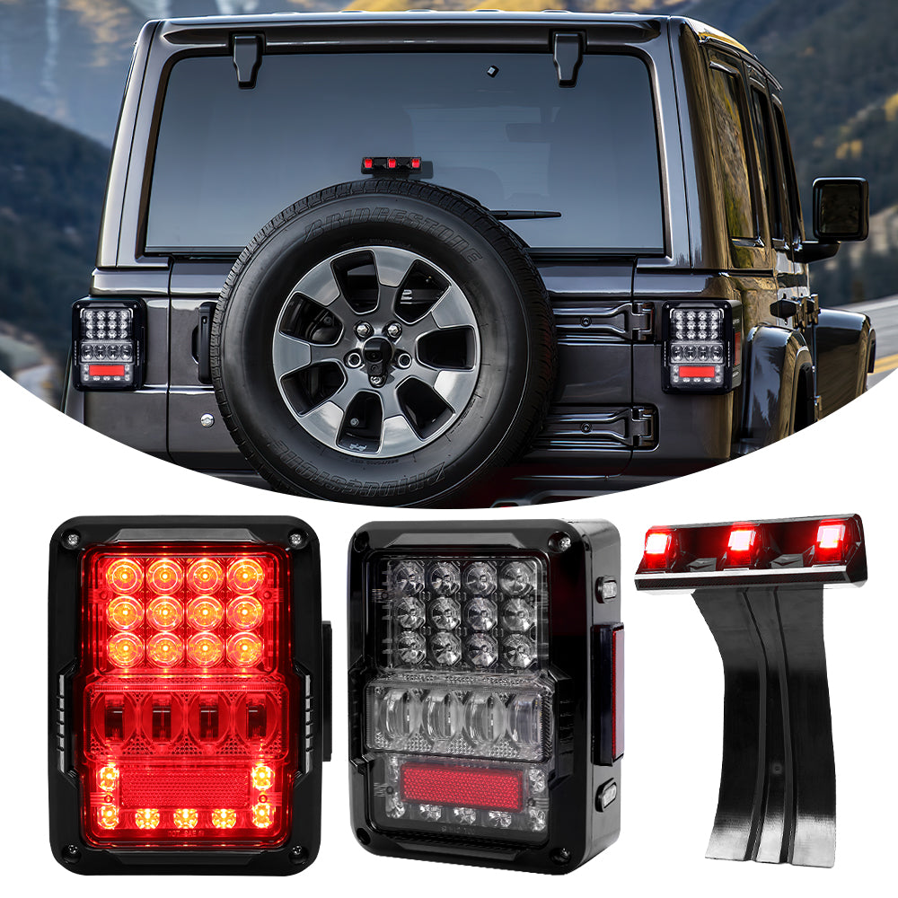 LOYO LED Tail Lights & 3rd Brake Light Combo