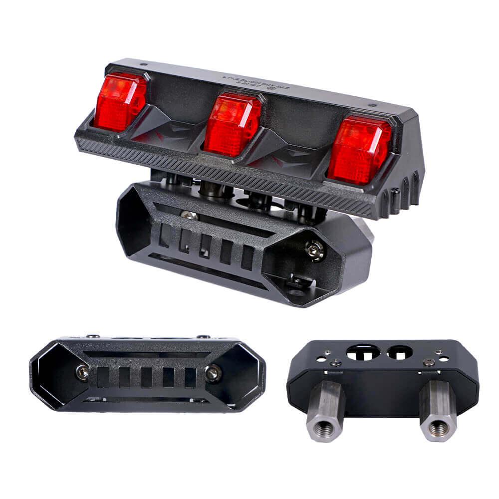 Third Brake Light Auto Lighting Systems High Mount Stop Tail Light with smoke lens for Jeep Wrangler JL JLU JK JKU