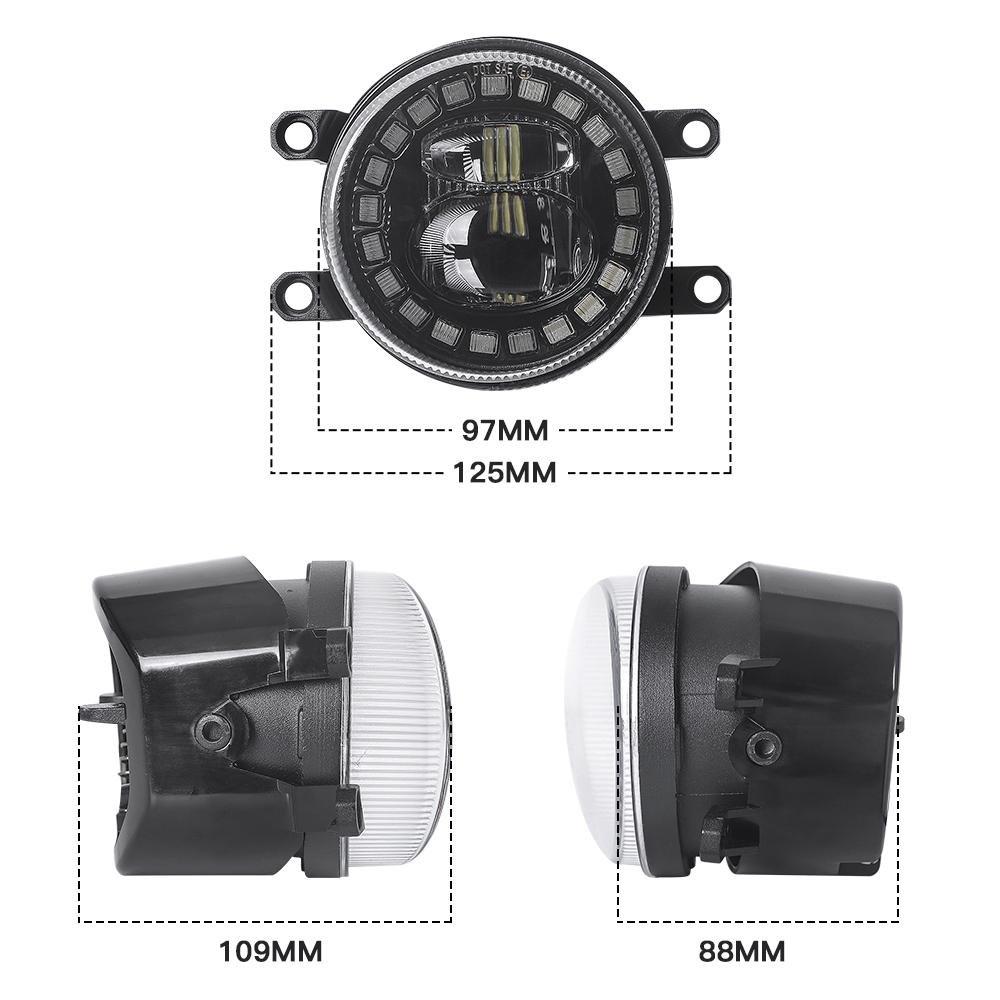 Clock Design LED Foglight For Toyota, LEXUS & SCION | Pair - loyolight
