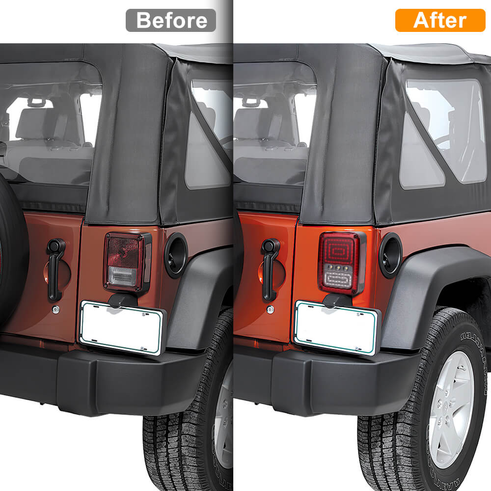 Jeep JK tail lights | LED Lights for Jeep Wrangler | LOYO Light (4)