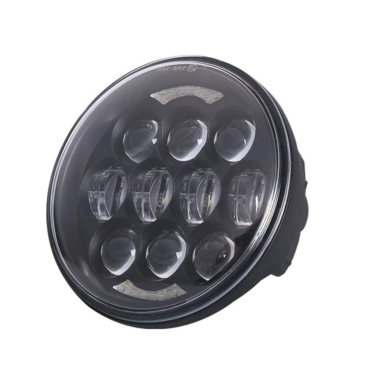 Unique 80W 5.75 Inch Lens Headlight Harley Headlight - loyolight