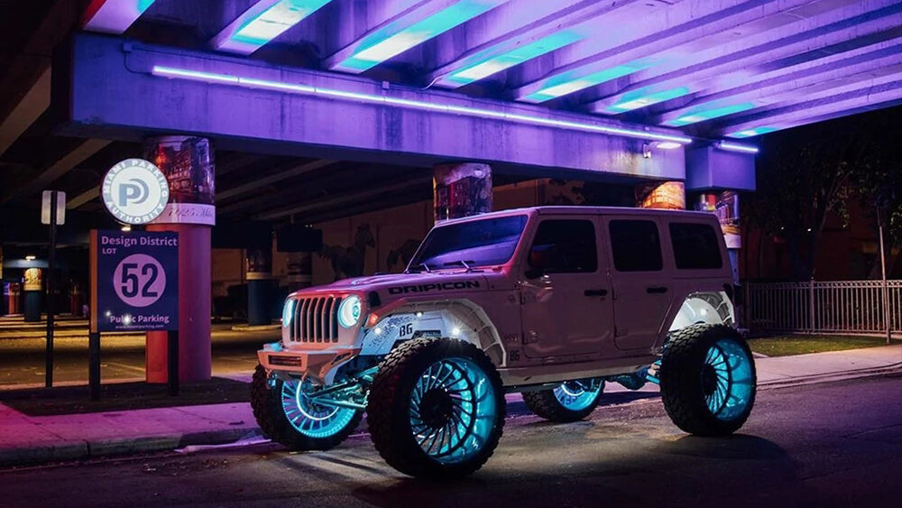 How To Install LED Wheel Ring Lighting Kit On A Truck