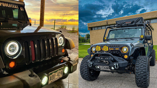 Upgrade Your Jeep with LOYO 7 Inch LED Lights for Improved Driving Experience