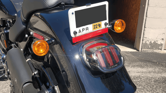 Review and installation of LOYO Eagle Claw LED Tail Light for Harley Davidson