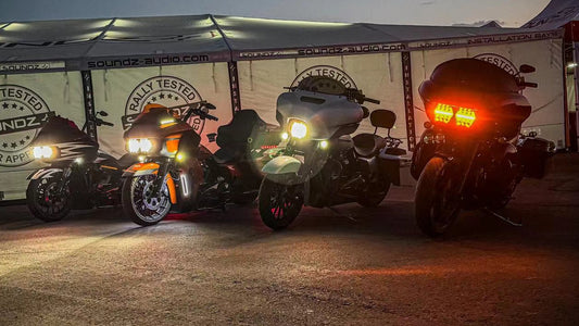 The Brightest LED Headlight for Harley Davidson Road Glide