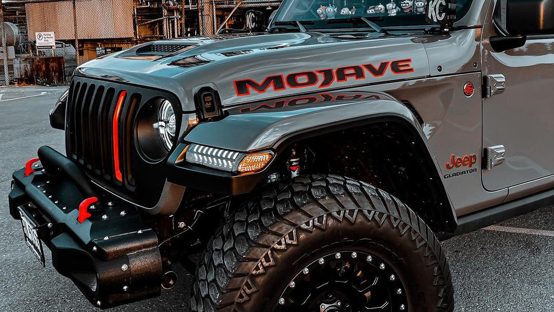 LED Fender Lights for Jeep Gladiator JT and Wrangler JL