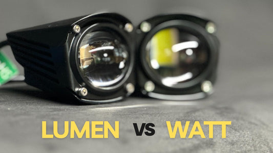 Lumens vs. Watts: Understanding Brightness and Power for Vehicle Lights