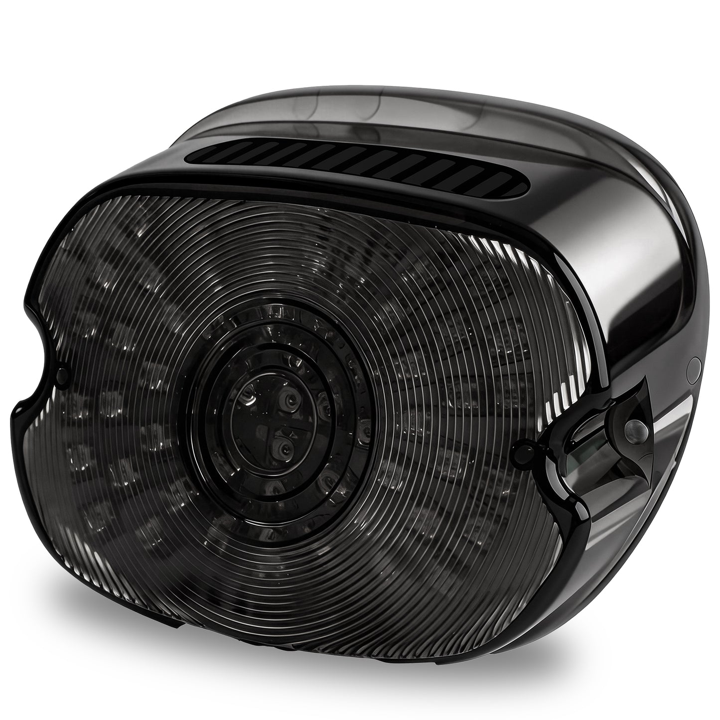 LOYO Smoked LED Tail Light with Turn Signal Brake Light Compatible with Harley Dyna Sportster 883 1200 Road King Electra Glides Tour Glides Road Glides Nightster Street Bob