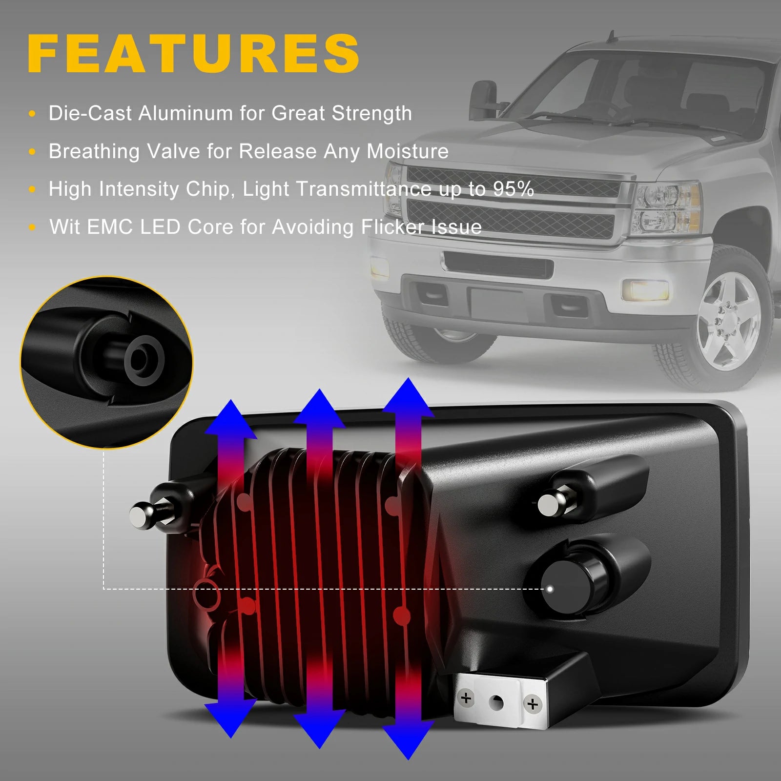 07-15 Subrban LED Fog Lamp Replacement
