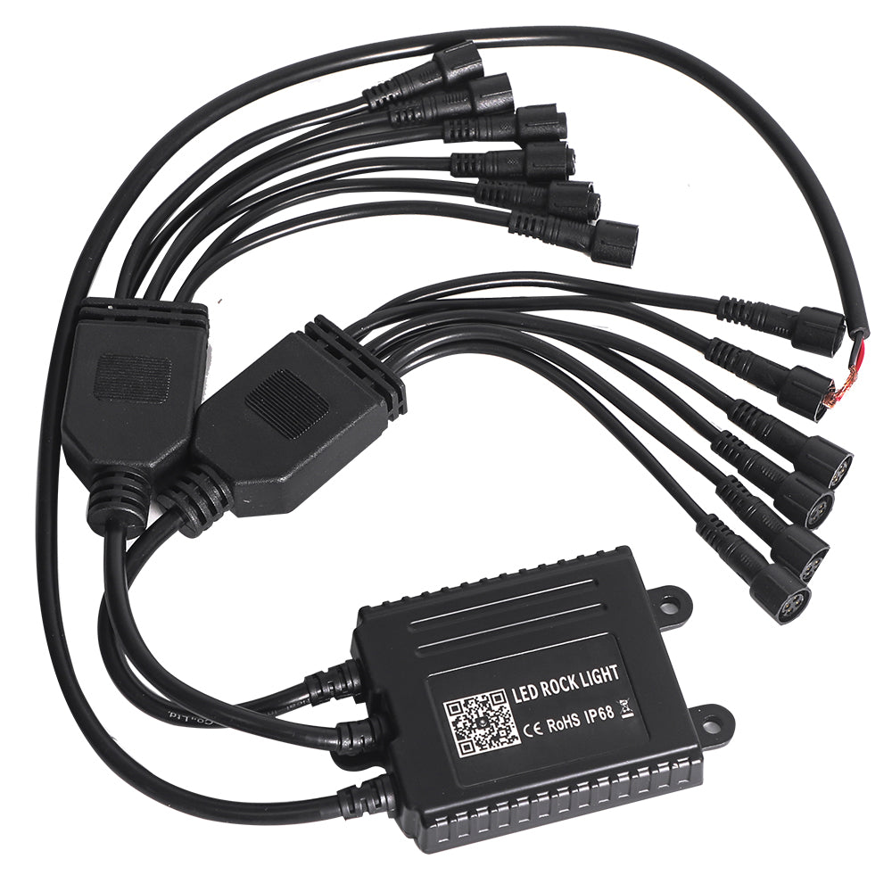 LOYO 12 Pods RGBW Rock Lights Controller