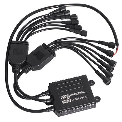 LOYO 12 Pods / 8 Pods / 4 Pods RGBW Rock Lights Controller