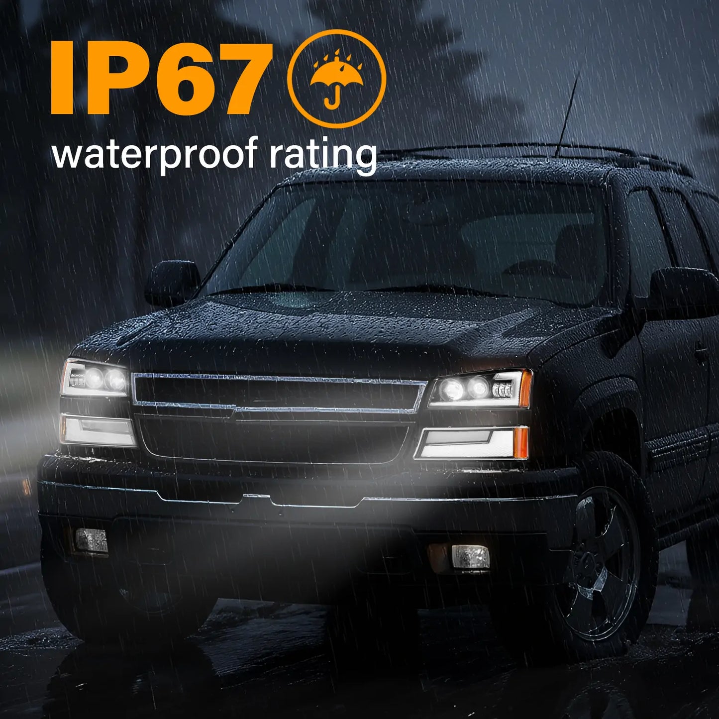 Chevy Silverado 1500 2500 3500 Headlights