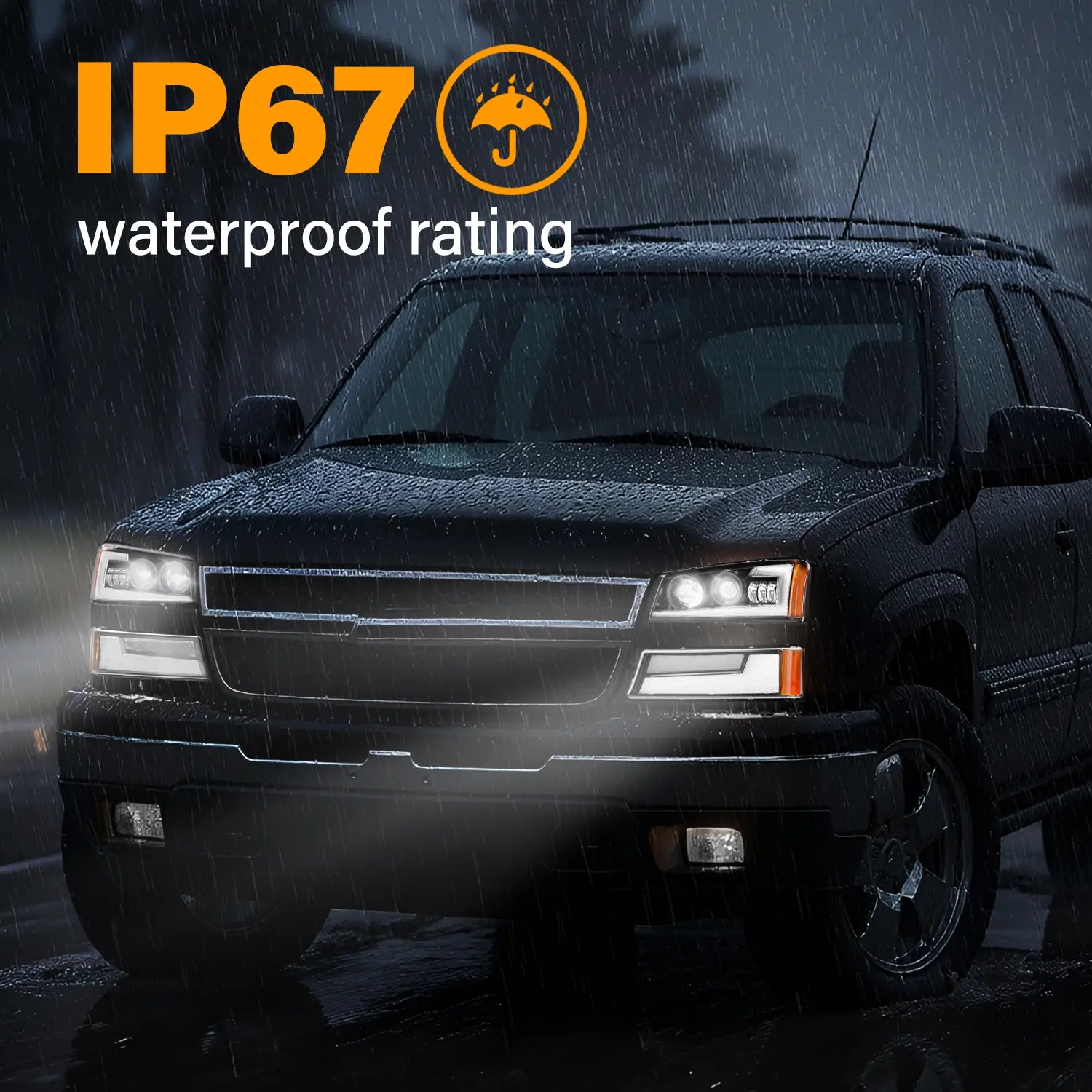 Chevy Silverado 1500 2500 3500 Headlights